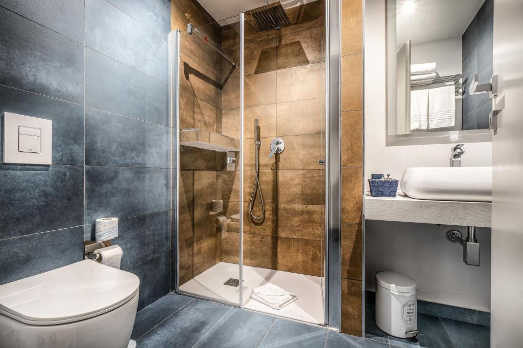 Kúpeľňa v ubytovaní Suite Blue Style