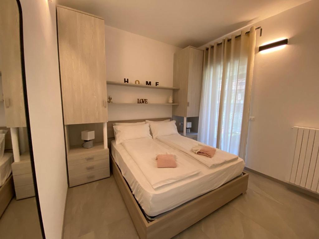 Postel nebo postele na pokoji v ubytování Relaxing Home