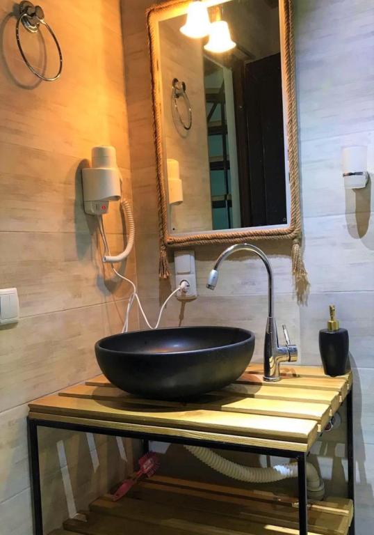 Koupelna v ubytování Hotel Chubezeni