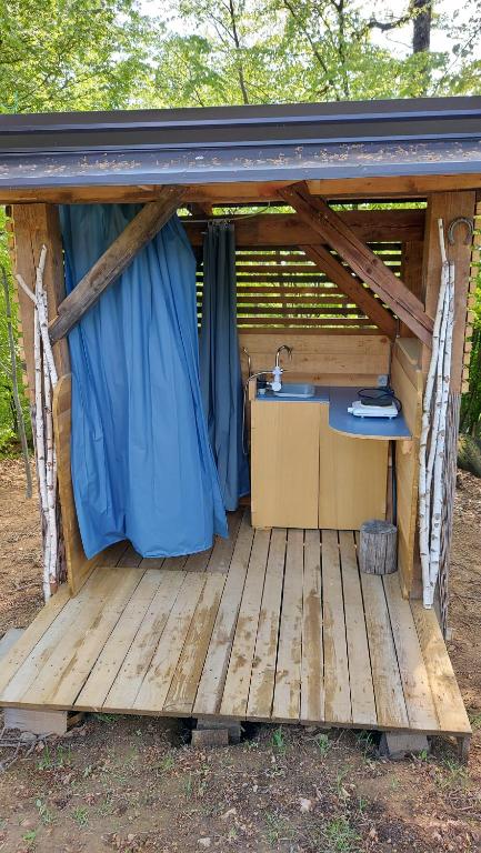 Natural Cottage Glamping Eco-Tiny House - Small Double Room