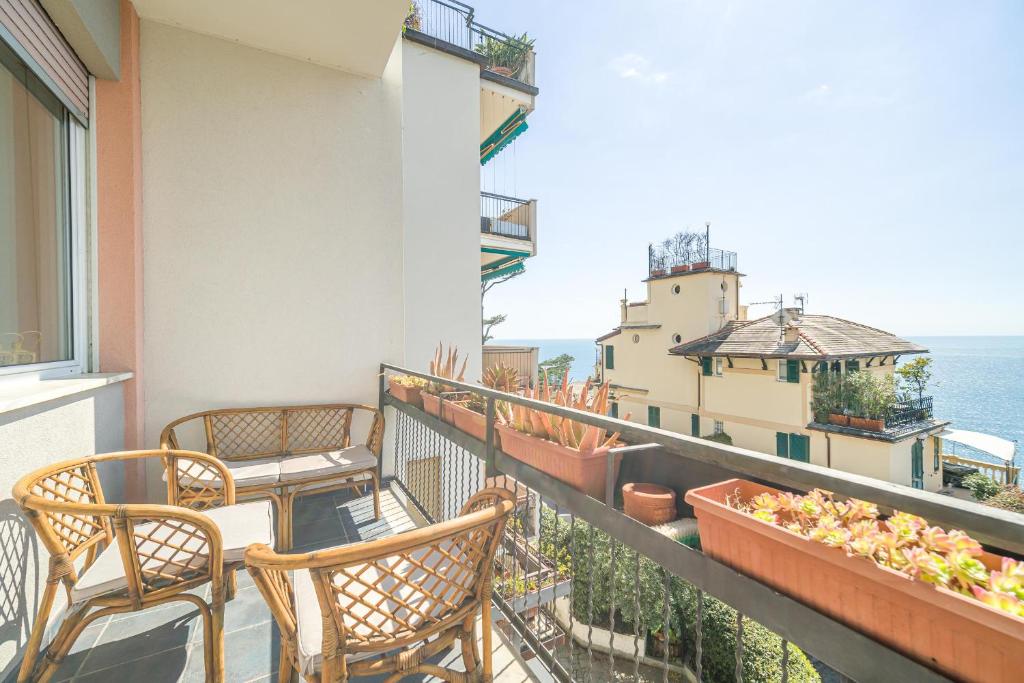 Kép Aurelia Panoramic Seaside Apartment szállásáról Zoagliban a galériában
