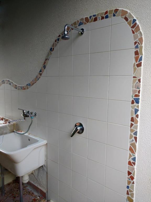 Łazienka w obiekcie Villetta Porto Selvaggio