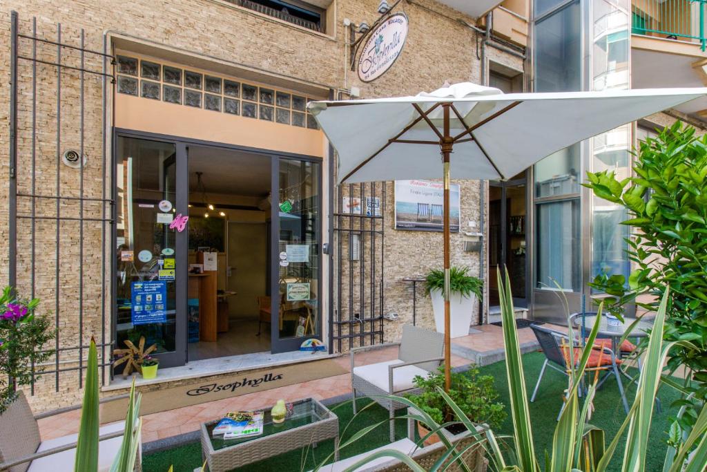 Bygningen som lejligheden ligger i