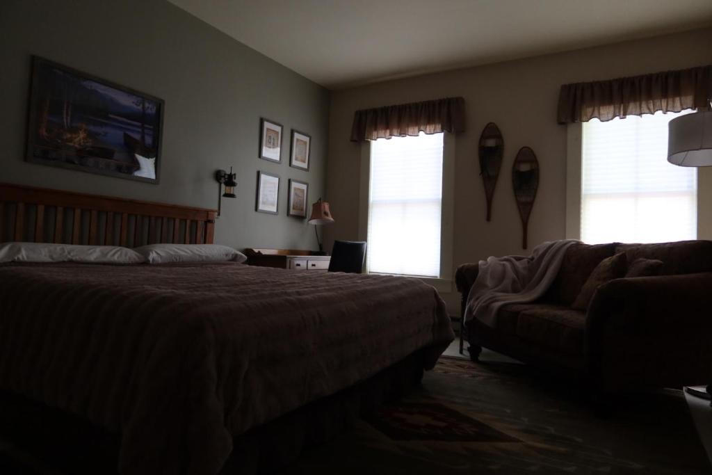 Katil atau katil-katil dalam bilik di The Inn in Westport