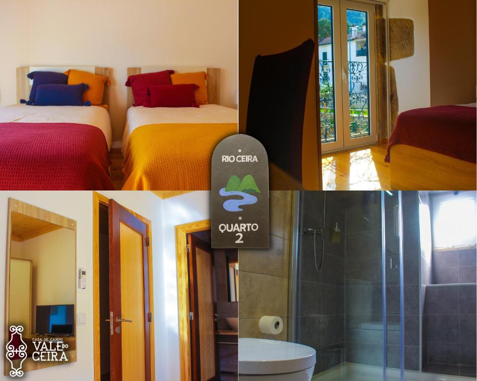Uma casa de banho em Casa de Campo Vale do Ceira