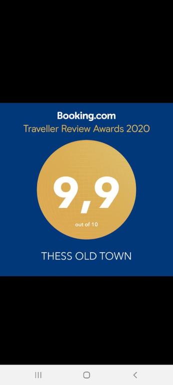 Certifikát, hodnocení, plakát nebo jiný dokument vystavený v ubytování THESS OLD TOWN with free private parking of stayinthess