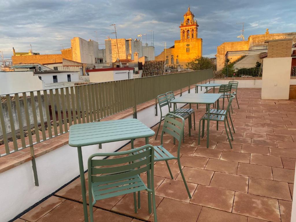 Balkón alebo terasa v ubytovaní Patio del Lino