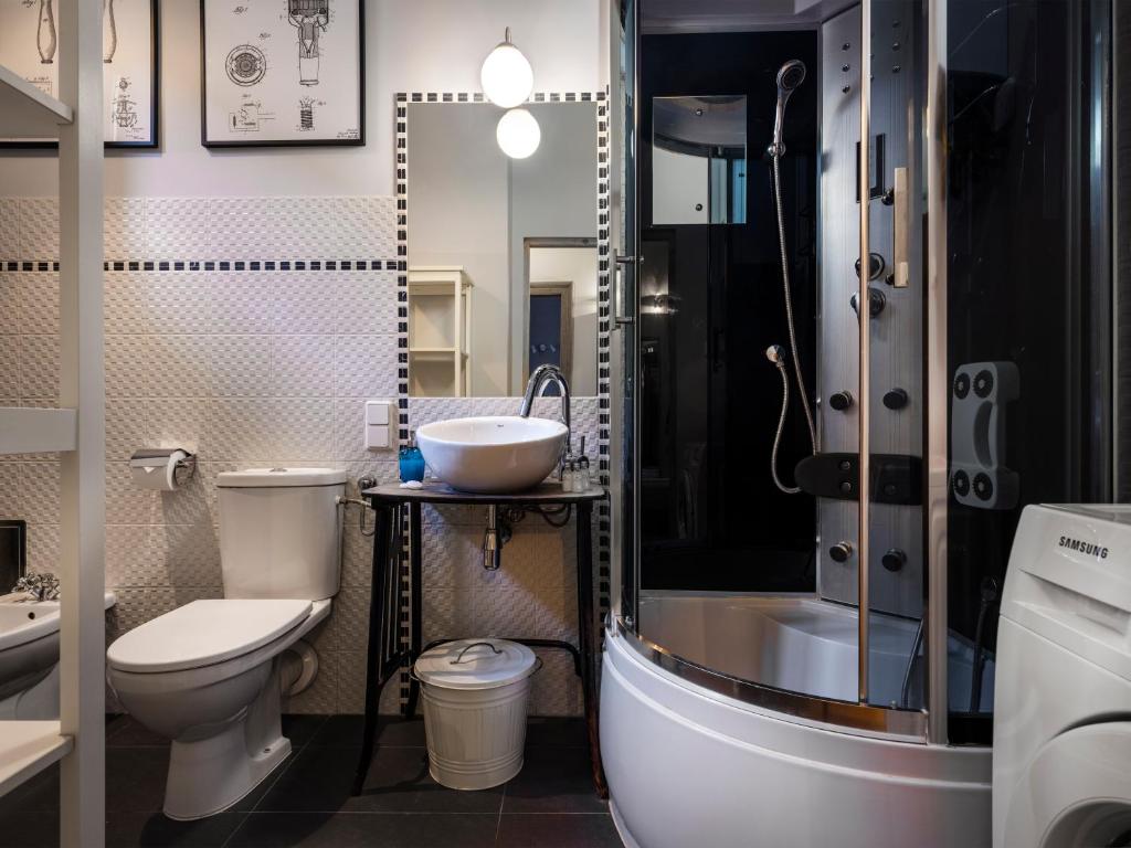 Kúpeľňa v ubytovaní CracWoW Market Squere Apartment