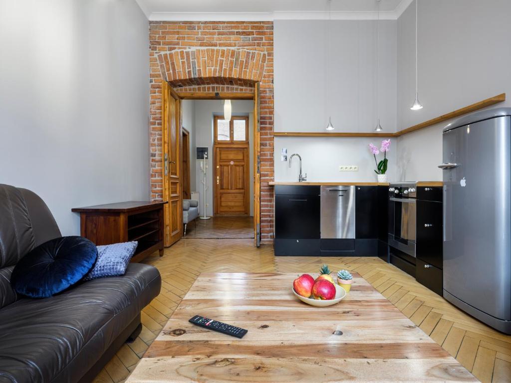 Kuchyňa alebo kuchynka v ubytovaní CracWoW Market Squere Apartment