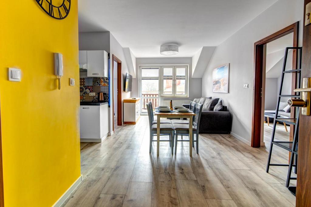 Posezení v ubytování Rentimi - Apartament Skandynawski 1