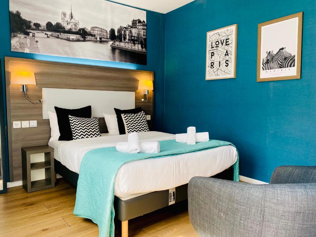 Hôtel Clairefontaine - Resim 22