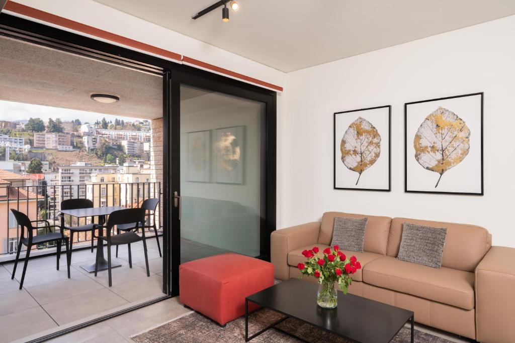 Swiss Hotel Apartments - Lugano - Resim 38