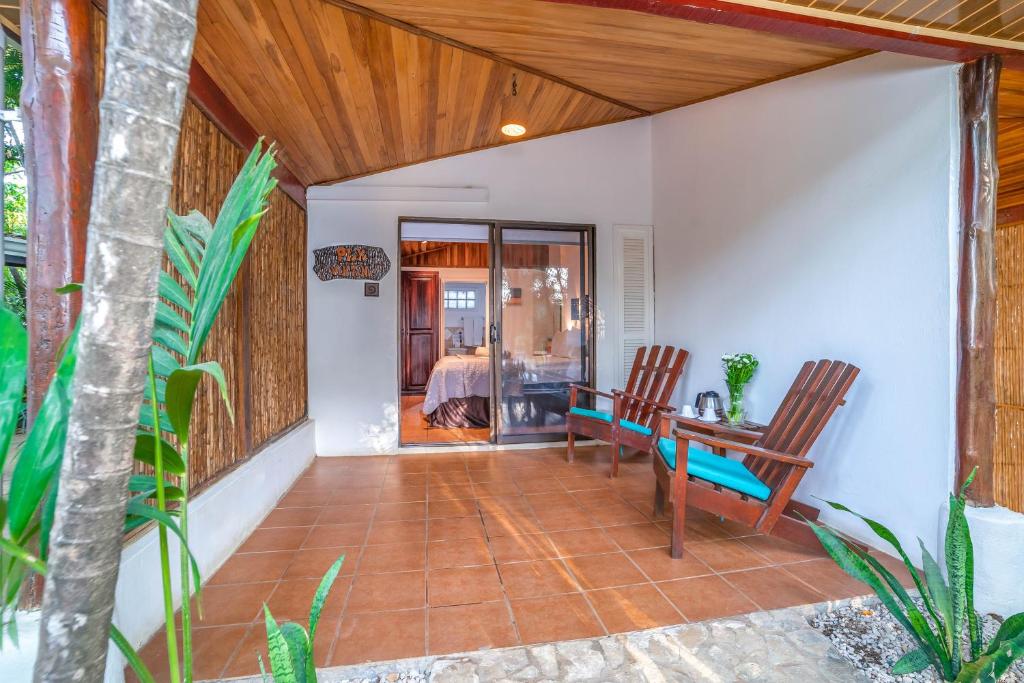 Patio nebo venkovní prostory v ubytování Hotel Pasatiempo