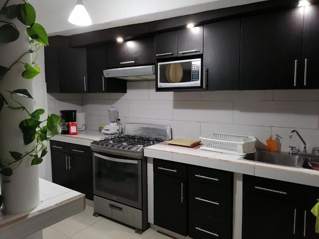 Cucina o angolo cottura di Casa los Arcos Oaxaca