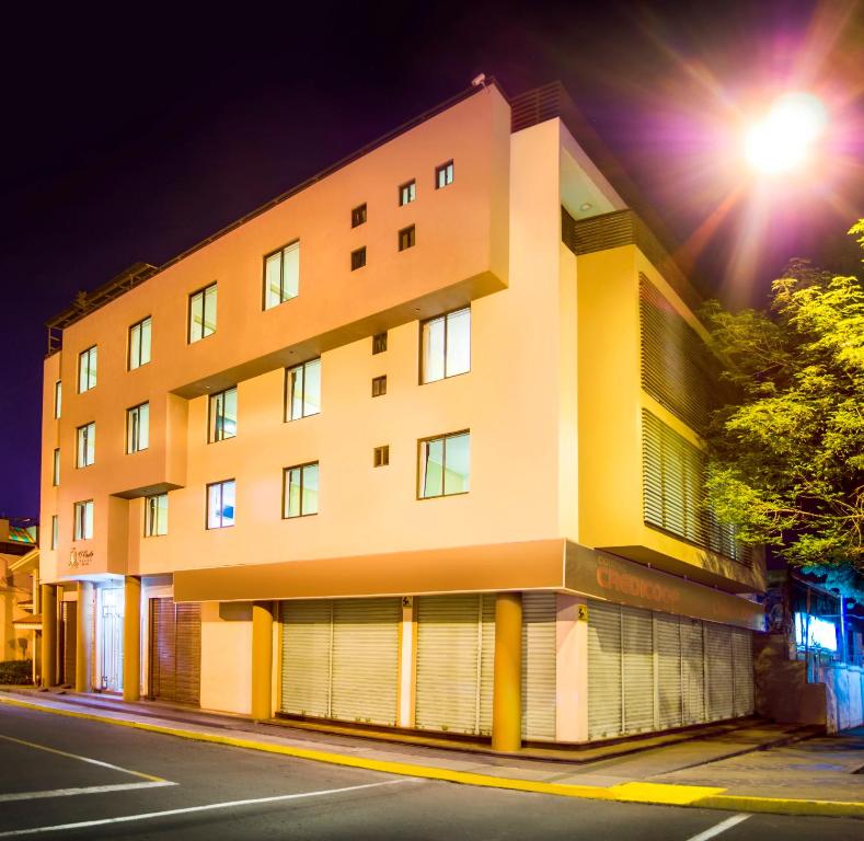 Budova, kde se hotel nachází