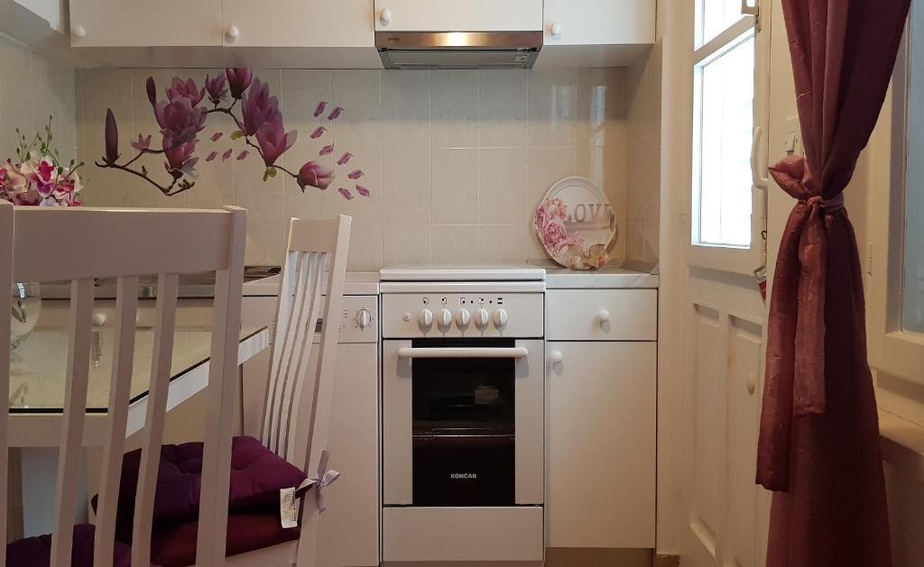 Kuchyňa alebo kuchynka v ubytovaní Apartment Little Star