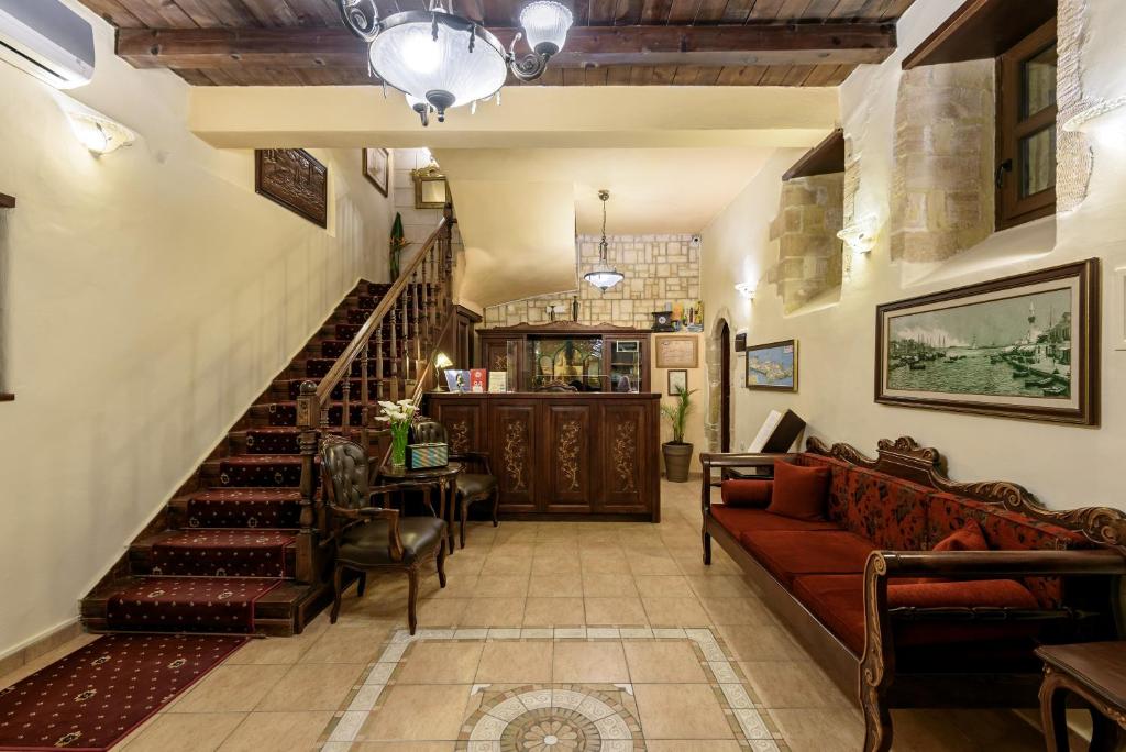 Posezení v ubytování Porto Del Colombo Traditional Boutique Hotel