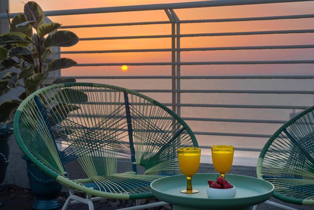 Balkón nebo terasa v ubytování Savoy Sea Side Hotel
