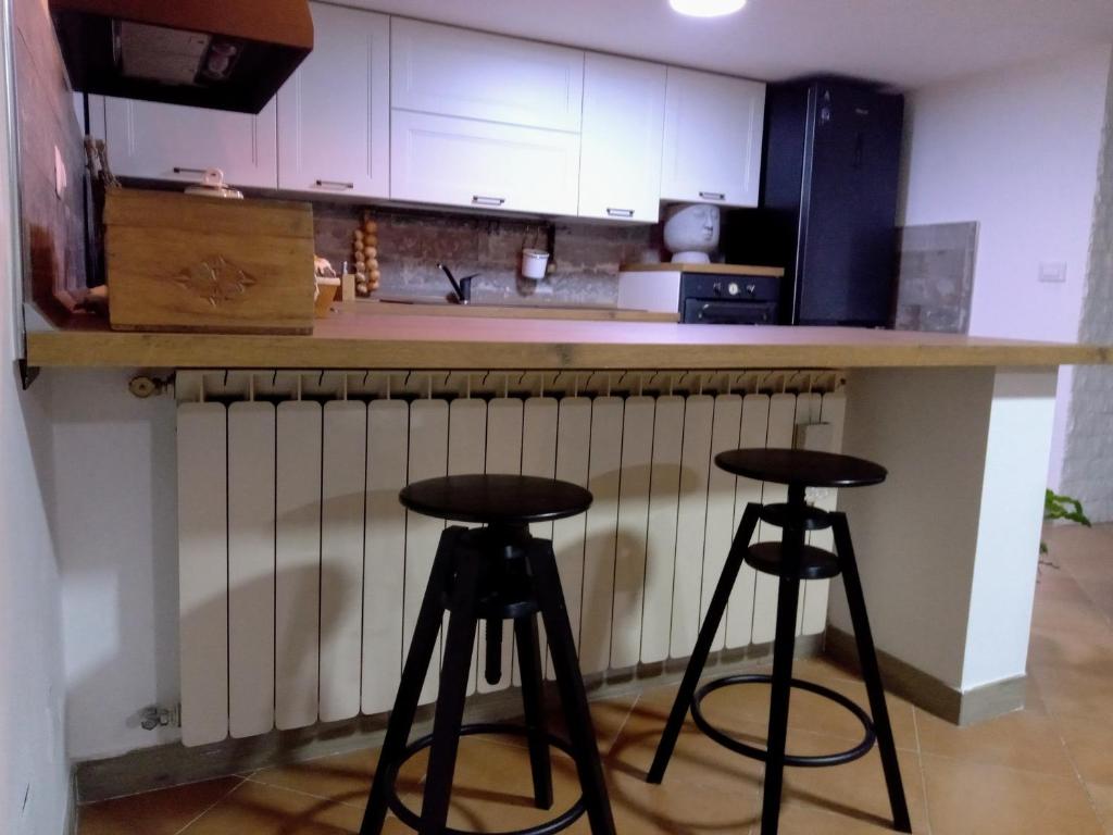 Kuchyň nebo kuchyňský kout v ubytování Casa Maria