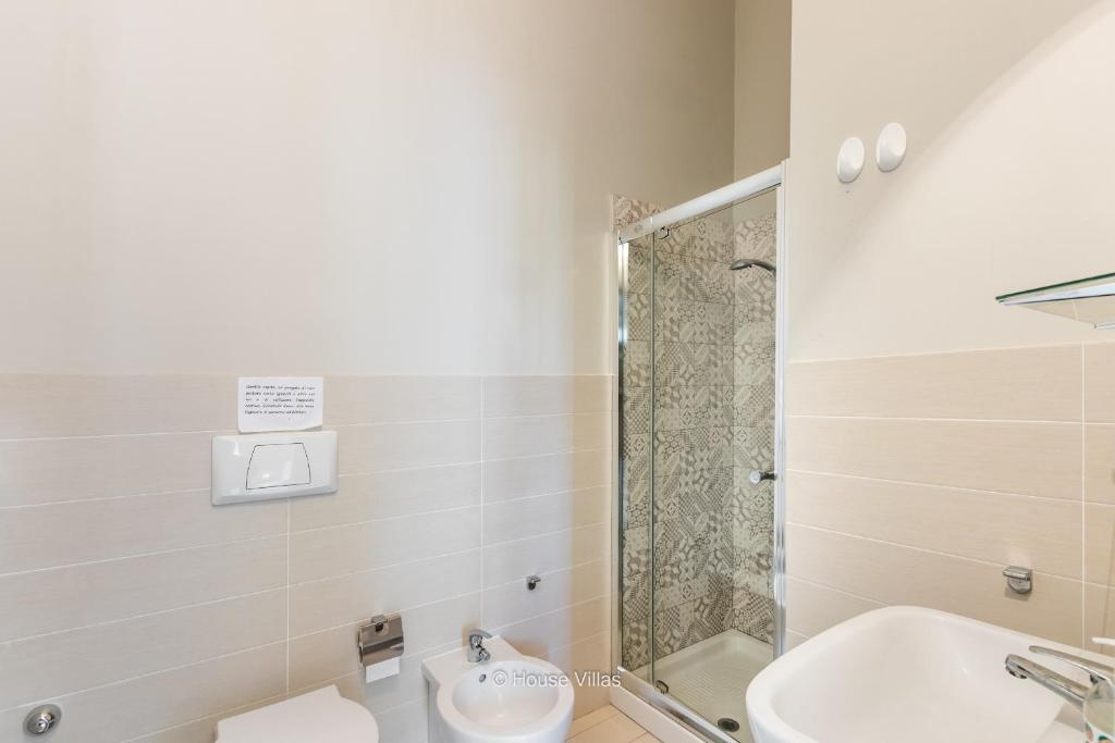 Koupelna v ubytování Il 49 Rooms Noto