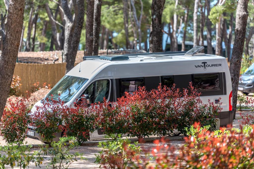 Zahrada ubytování Riviera Mobile Home
