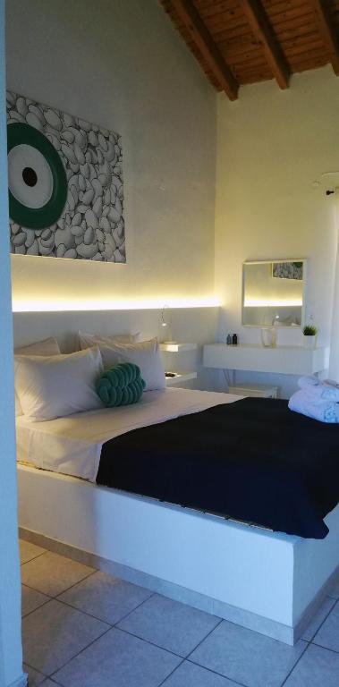 Postel nebo postele na pokoji v ubytování Rigas Rooms