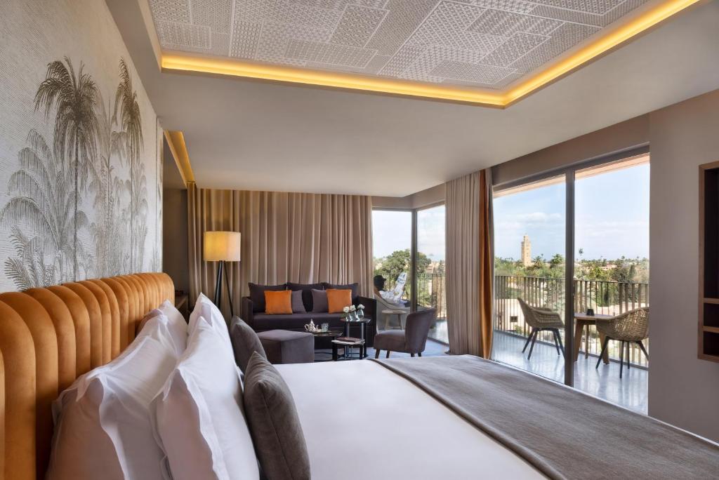 Posezení v ubytování Hotel Jadali & Spa