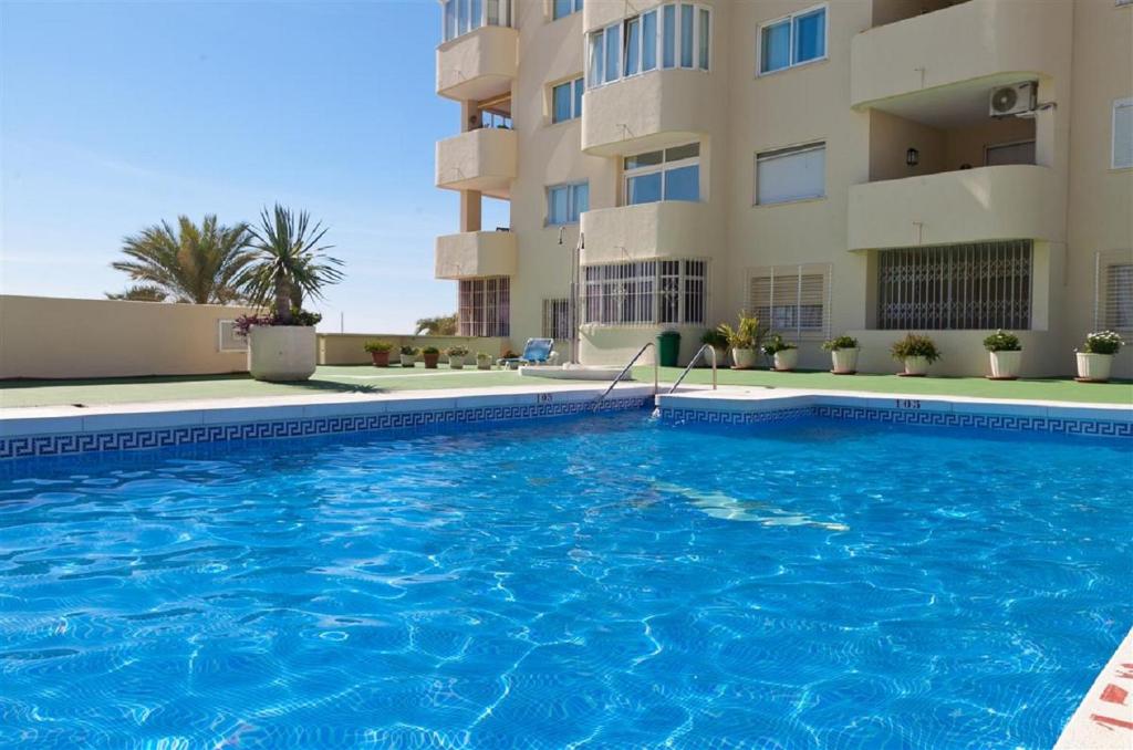 The swimming pool at or close to Gaviota
