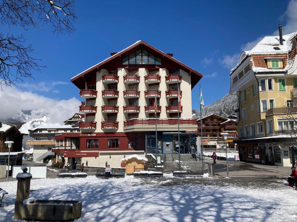 Budova, kde se apartmán nachází