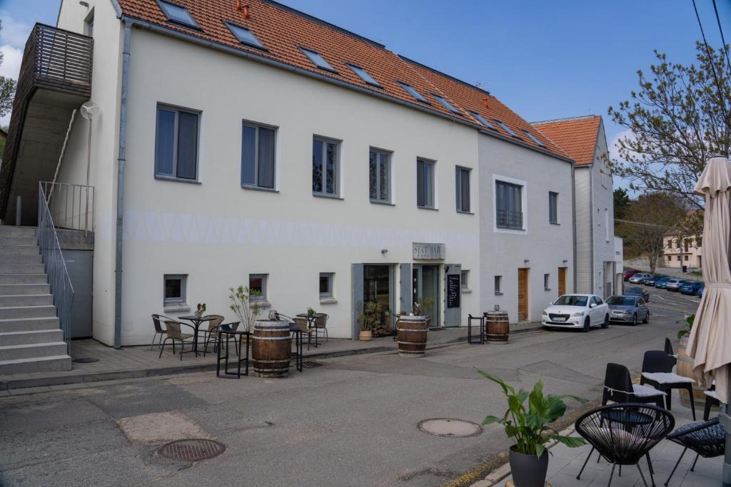 Budova, kde se apartmán nachází