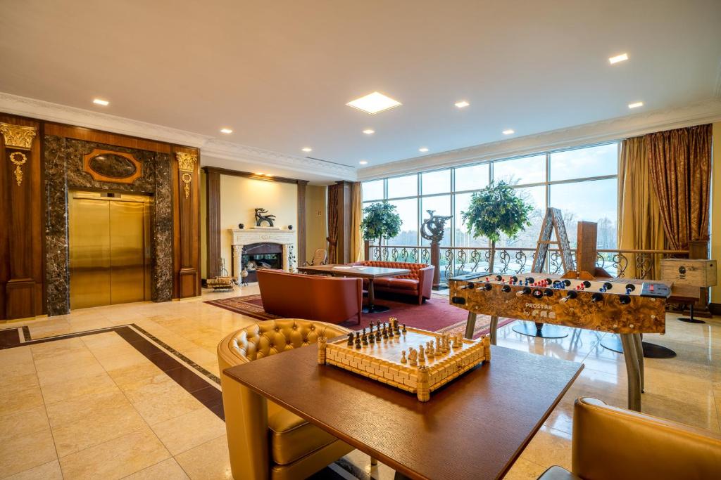 Posezení v ubytování Harmony Park Hotel & SPA