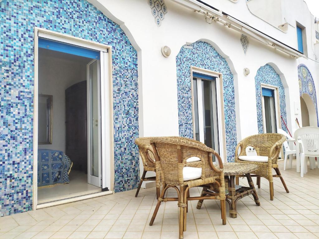 Balkón nebo terasa v ubytování Laura's house