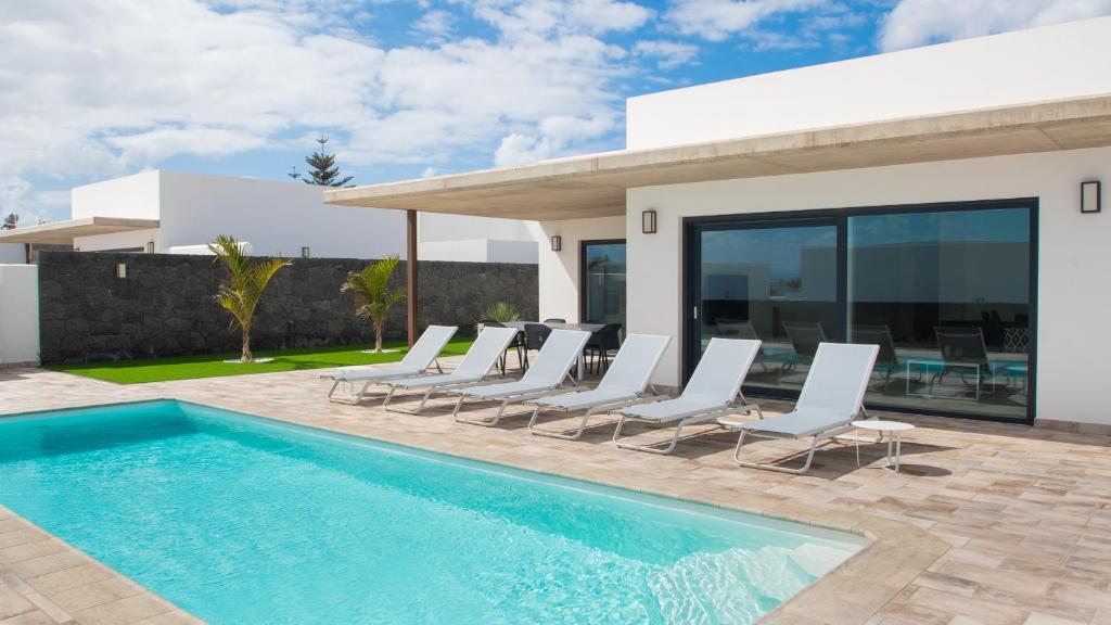 Piscina di Blancazul Villa Jable o nelle vicinanze