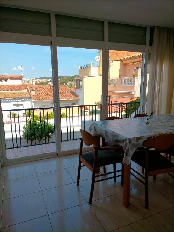 Balkón nebo terasa v ubytování Apartamentos Costa Brava Las Vistas
