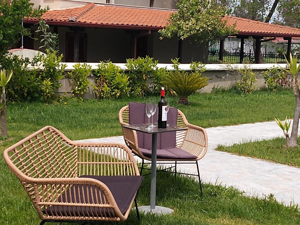 Vonkajšia záhrada v ubytovaní V luxury Suites