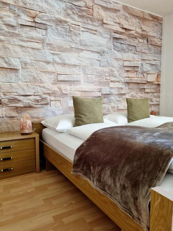 Postel nebo postele na pokoji v ubytování Apartment Burger