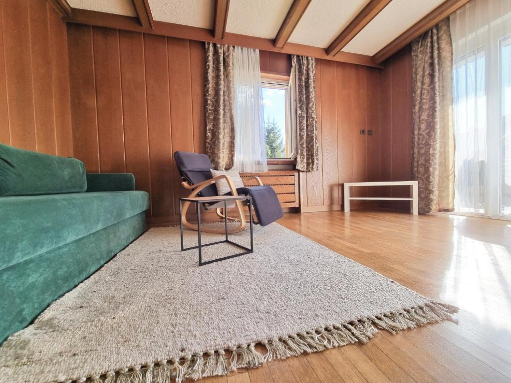 Posezení v ubytování Apartment Burger