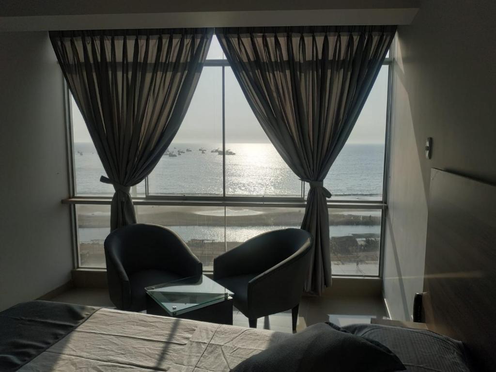 Posezení v ubytování Hotel Terrazas Del Mar