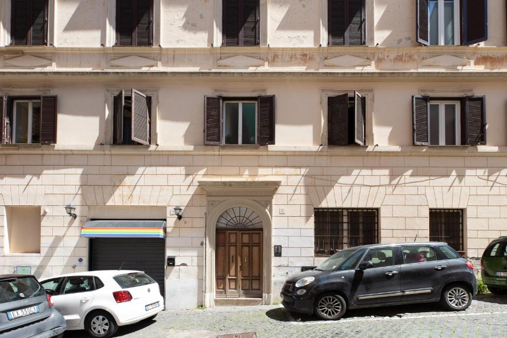 Budova, v ktorej sa apartmán nachádza