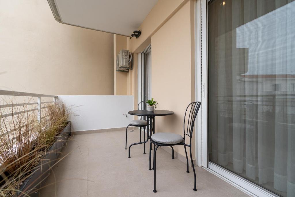 Balkón alebo terasa v ubytovaní Rethymno Lovely city center apartment