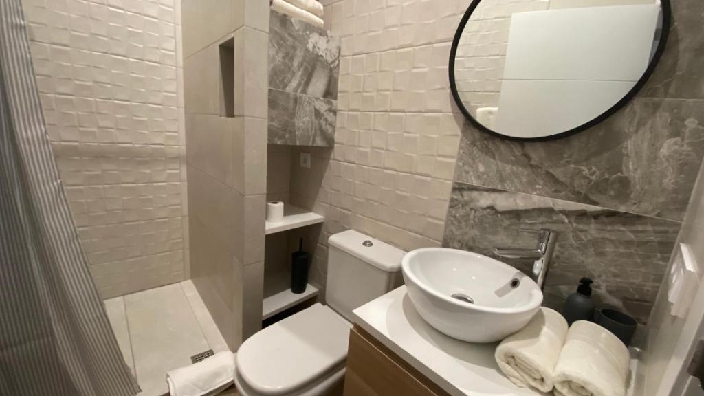 A bathroom at Cozy Nook