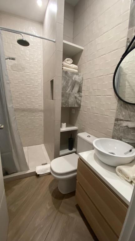 A bathroom at Cozy Nook