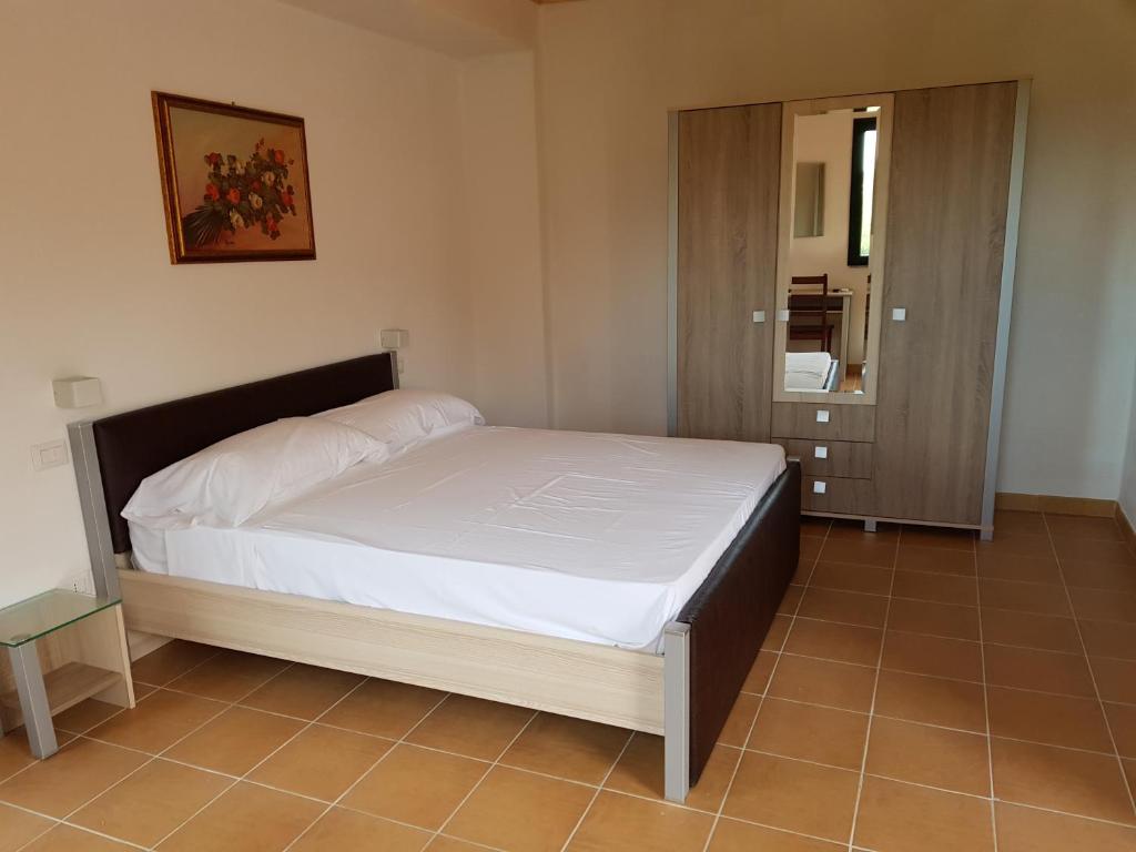 Łóżko lub łóżka w pokoju w obiekcie Villa Piersepp B&B