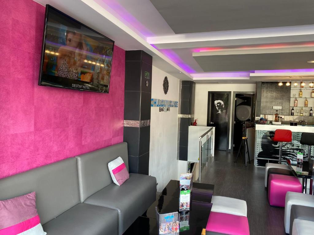 Posezení v ubytování Destiny Hotel