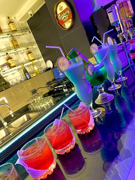 Nápoje v ubytování Destiny Hotel