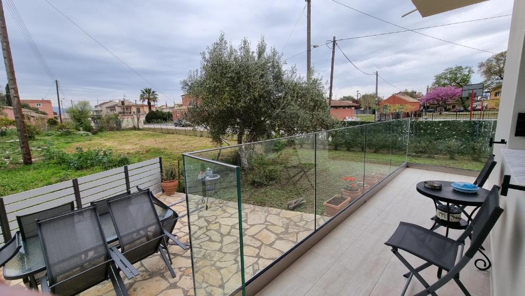 Zahrada ubytování Villa Kipourio