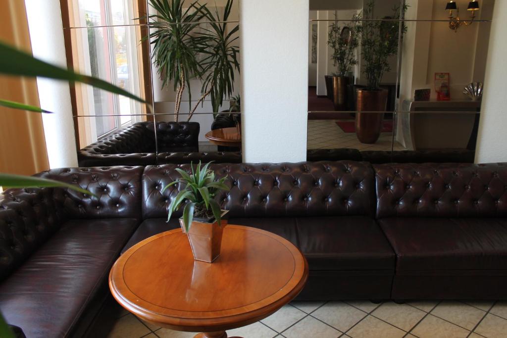 Posezení v ubytování Wiking Hotel