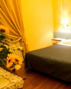 Posteľ alebo postele v izbe v ubytovaní Hotel Alba