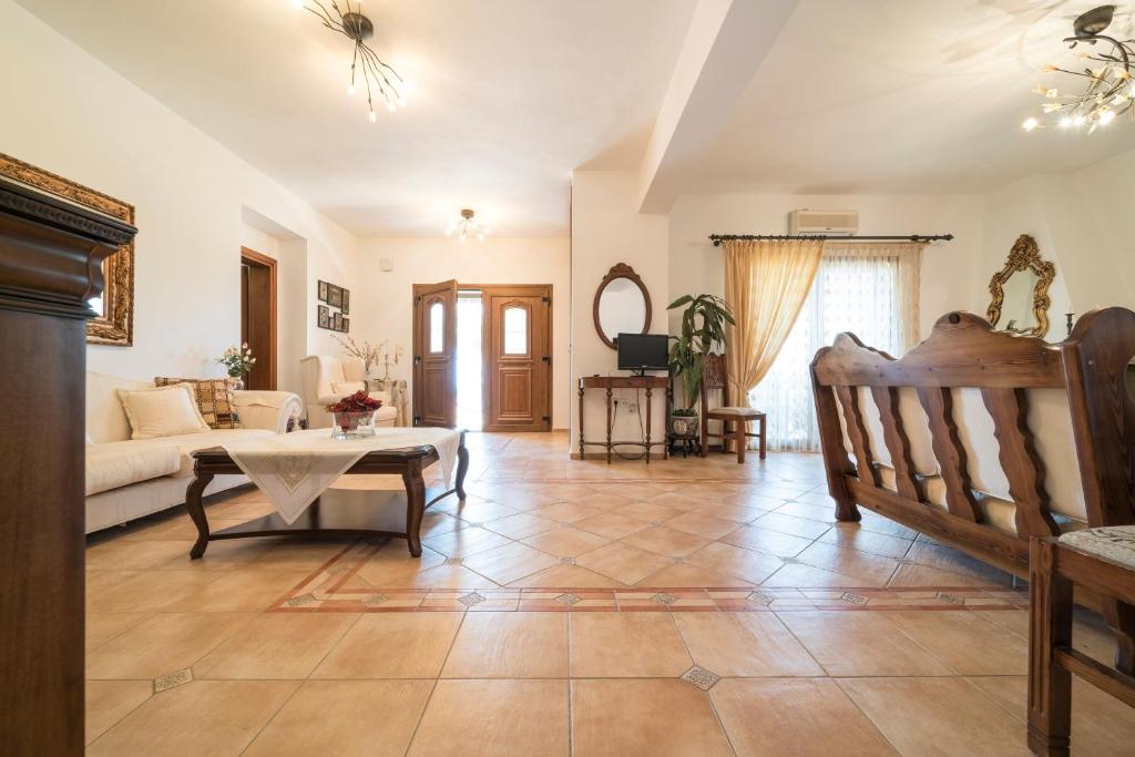 Posedenie v ubytovaní Sivota view villa