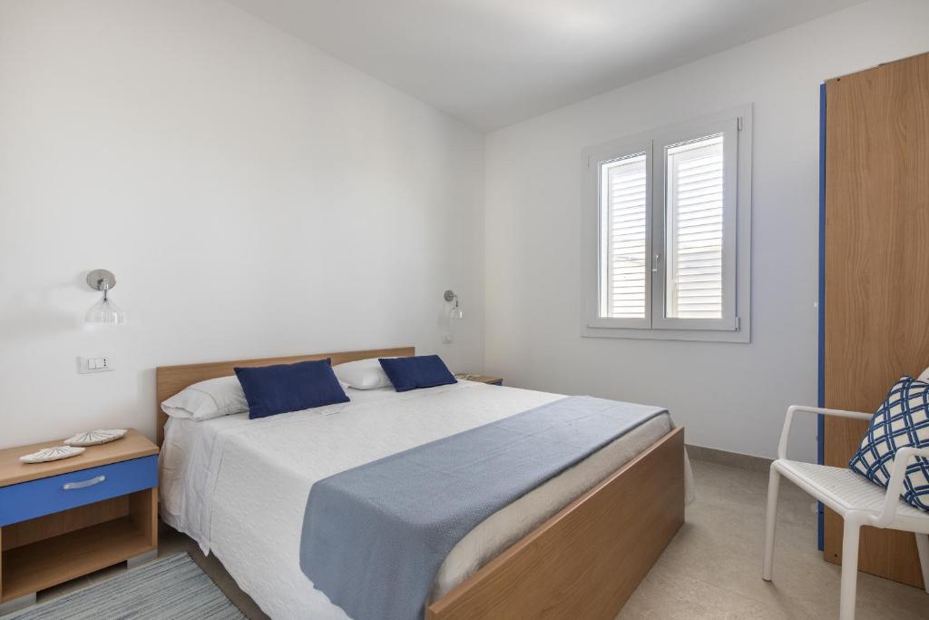 Postel nebo postele na pokoji v ubytování Le Perseidi Eco Home San Lorenzo